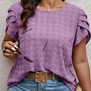 Womens Petal Sleeve Shirt